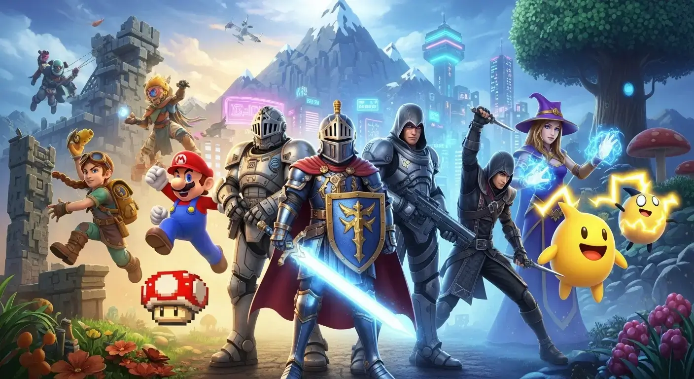 Computer Game Characters The Soul of Video Games