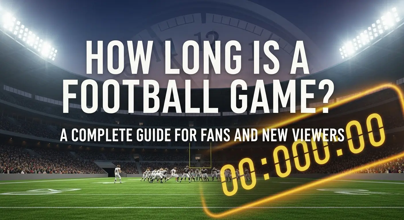 How Long Is a Football Game A Complete Guide for Fans and New Viewers
