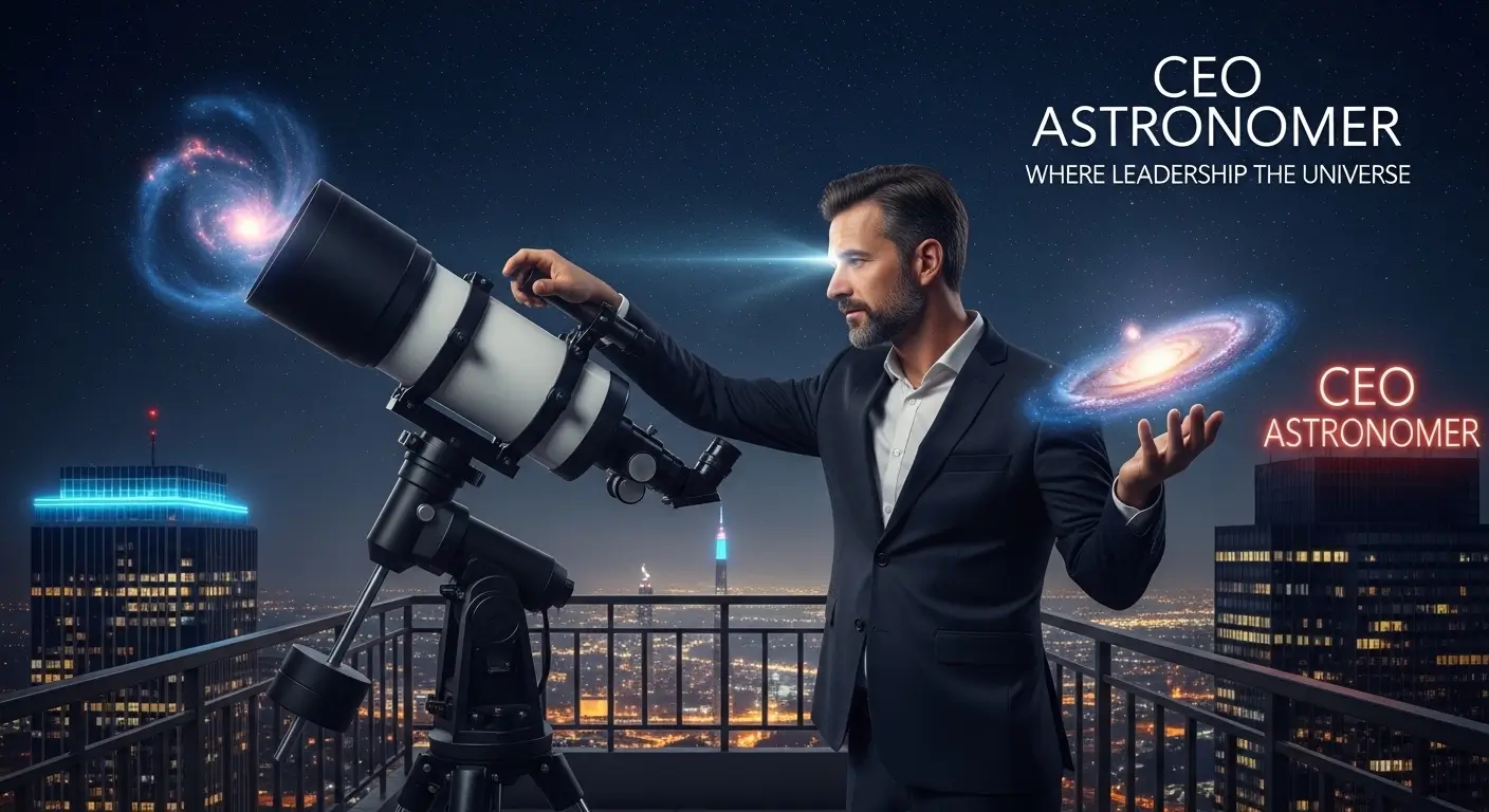 CEO Astronomer Where Leadership Meets the Universe