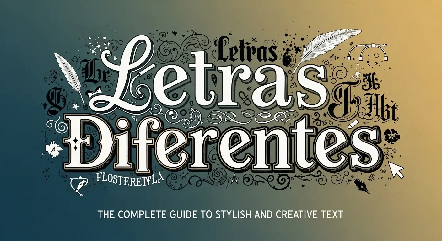 Letras Diferentes The Complete Guide to Stylish and Creative Text