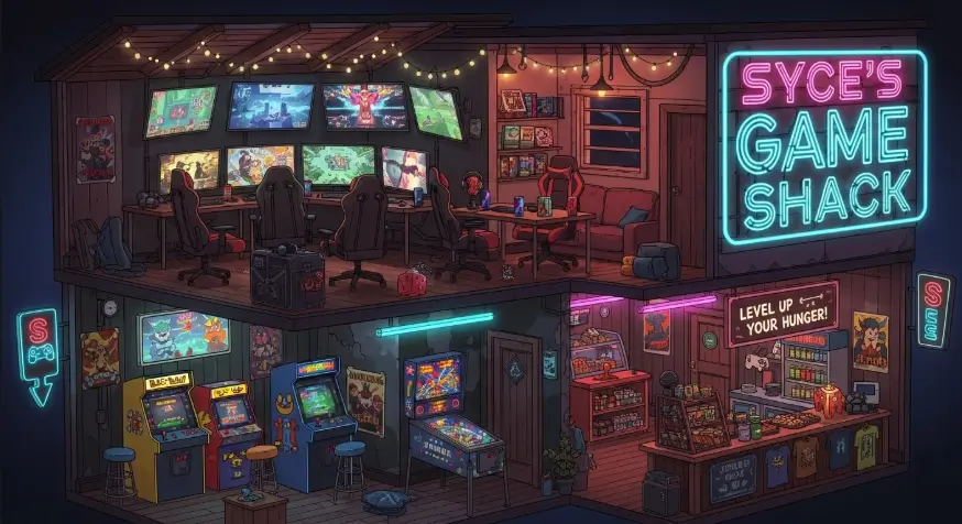 Syce’s Game Shack A Complete Guide to a Gamer’s Favorite Hangout