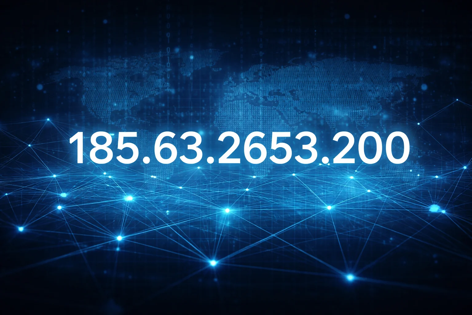 185.63.2653.200 Explained: IP Address or Format Error?