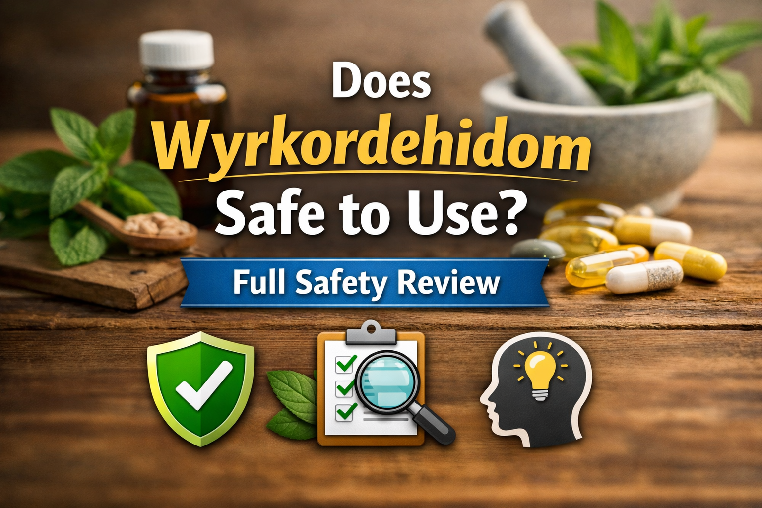 Does Wyrkordehidom Safe to Use Full Safety Review